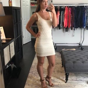 $5!! 🌟 Cream Lace Mini Dress
